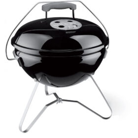 Smokey Joe 14 in. Portable Charcoal Grill in Black