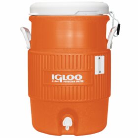 Igloo 5-Gallon Heavy-Duty Beverage Cooler, Orange