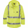 Denier Rain Jacket, Class 3, 150, Lime, X-large