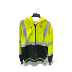 Two Tone Hoodie Sweatshirt, Large