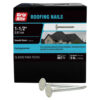 Grip Rite Electrogalvanized Roofing Nail, 1-1/2", 5LB