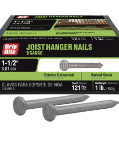 Grip Rite Hot-Galvanized Joist Hanger Nail, 1-1/2", 1LB