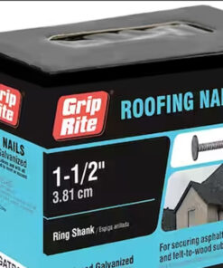 Grip Rite Hot-Galvanized Roofing Nail, 1-1/2", 1LB