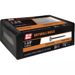 Grip Rite PC Drywall Nail, 1-3/8", 1LB