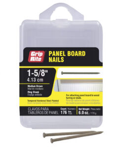 Grip Rite Medium Brown Steel Panel Board Nails, 1-5/8", 6oz