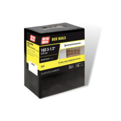 Grip Rite 16D Bright Common Nail, 3-1/2", 5LB