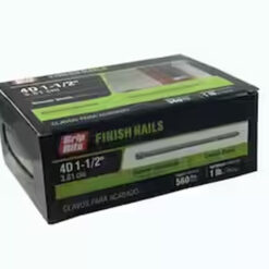 Grip Rite 4D Hot-Galvanized Finish Nail, 1-1/2", 1LB
