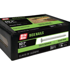 Grip Rite 6D Hot-Galvanized Finish Nail, 2", 1LB