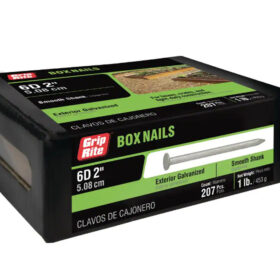 Grip Rite 6D Hot-Galvanized Finish Nail, 2", 1LB