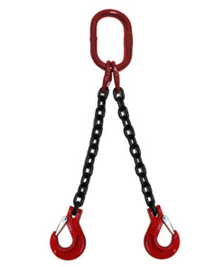 Columbus McKinnon Grade 80 Chain Sling, 1/2", Working Load Limit 12,000 lbs