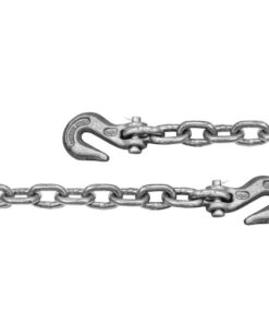 Grade 43 Assembly Chain with 2 Welded Eye Hooks, 5/16"x20'