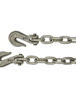 Grade 43 Clevis Hook Assembly Chain, 3/8"x10'