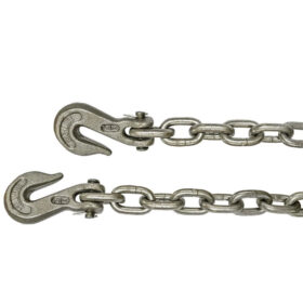 Grade 43 Clevis Hook Assembly Chain, 3/8"x10'