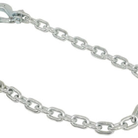 Grade 43 Clevis Hook Assembly Chain with 1 Hook, 3/8"x10'