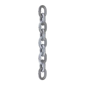 Grade 43 High Test Steel Chain, 3/8", Imported