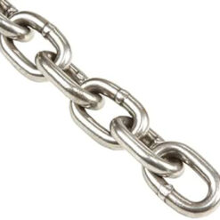 Grade 43 High Test Chain Hot Dip Galvanized, 1/2", Imported