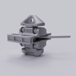 ISO Wide Base Double Cone with Left Hand Lock Twistlock, Manual 3W Lock with GL Load Pad