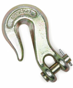 Columbus McKinnon Grade 80A Clevis Grab Hook, 1/2", Working Load Limit 12,000 lbs