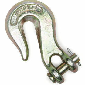Columbus McKinnon Grade 80A Clevis Grab Hook, 1/2", Working Load Limit 12,000 lbs
