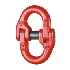 Columbus McKinnon Grade 80A Hammerlock Coupling Link, 3/8", Working Load Limit 7,100