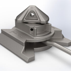 ISO Fixed Base Right Hand Twistlock