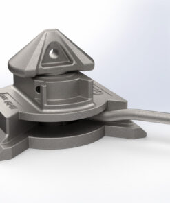 Dovetail Twistlock 45°, Right Hand