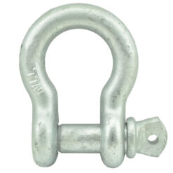 Screw Pin Anchor Shackle, 1/2", 2T, Imported