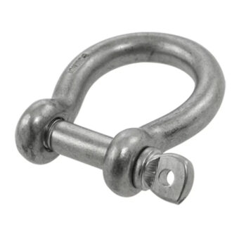 Screw Pin Anchor Shackle, 1-1/2", 17T, Imported
