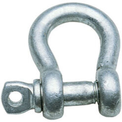 Galvanized Screw Pin Anchor Shackle, 1/4", 230271