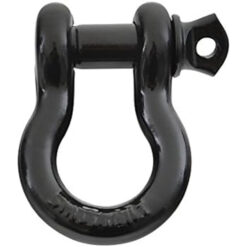 Screw Pin Anchor Black Lashing Shackle, 1", Imported