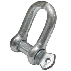 Screw Pin Chain Shackle, 7/16", 1.5 Ton, Imported