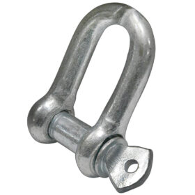 Screw Pin Chain Shackle, 7/16", 1.5 Ton, Imported