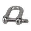 304 Stainless Steel Screw Pin Chain Shackle. 3/8", Imported, Working Load Limit 1.0 Ton