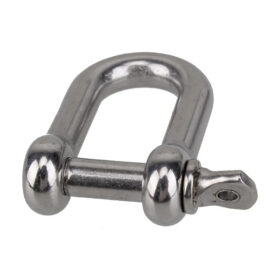 304 Stainless Steel Screw Pin Chain Shackle, 3/4", 233507, Imported
