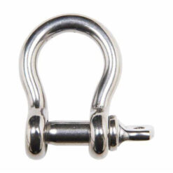316 Stainless Steel Screw Pin Chain Shackle, 7/8", 233508, Working Load Limit 5.0 Ton