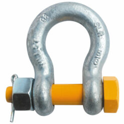 Wide Mouth Safety Bolt Anchor Shackle, 1-1/2",  16Ton, VB, G-4263