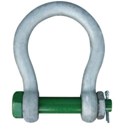 Wide Mouth Safety Bolt Anchor Shackle, 1-3/4", 25 Ton, VB, G-4263