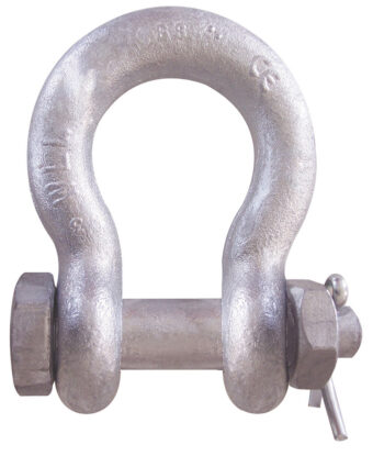 Columbus McKinnon Shackle Bolt Anchor Alloy Shackle, 2-1/2", 85T