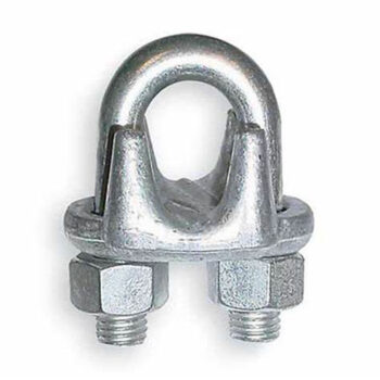 Forged Wire Rope Clip, 1/2", Imported