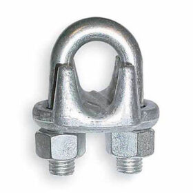 Forged Wire Rope Clip, 2-1/2", Imported