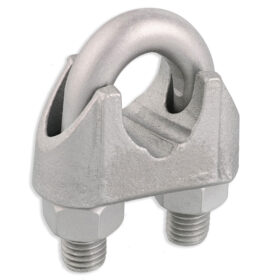 Galvanized Malleable Wire Rope Clip, 1"