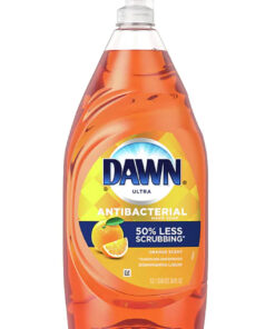 Dawn Ultra Antibacterial Liquid Dish Soap, Orange, 38 oz.