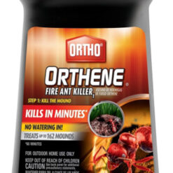Ortho Orthene 0282210 Fire Ant Killer, Powder, Home Lawns, Near Ornamental Plants, 12 oz Bottle