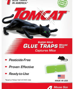 Tomcat 0362710 Mouse Glue Trap, 4/PK