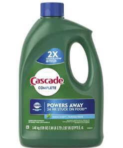 Cascade Complete Dishwashing Detergent Gel, Fresh Scent, 120 oz.
