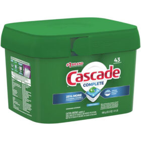 Cascade Complete ActionPacs Dishwasher Detergent Pacs, Fresh Scent