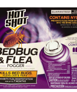 Hot Shot HG-95911 Bed Bug and Flea Fogger, 2000 cu-ft Coverage Area, White