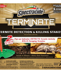 Spectracide HG-96116 Termite Detection and Killing Stake, Solid, Odorless, Brown/Tan