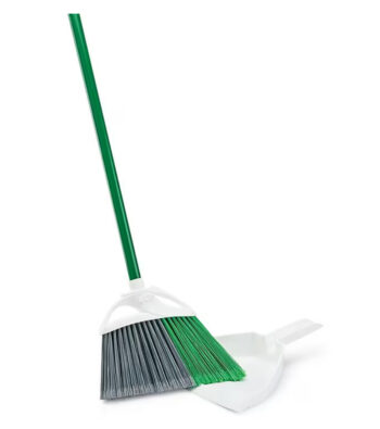 Libman Precision 11" Angle Broom with Dust Pan Set