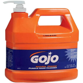 GOJO Orange Pumice Hand Soap with Pump, 1 Gal/ 3.78L